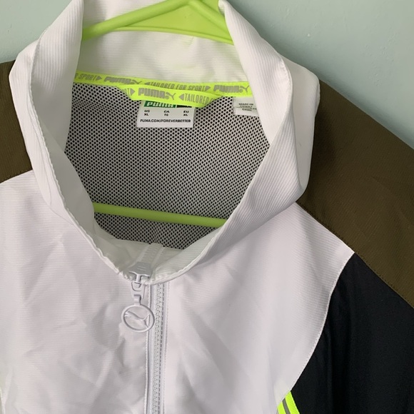 Puma Sport Olive TFS track jacket - Picture 6 of 6